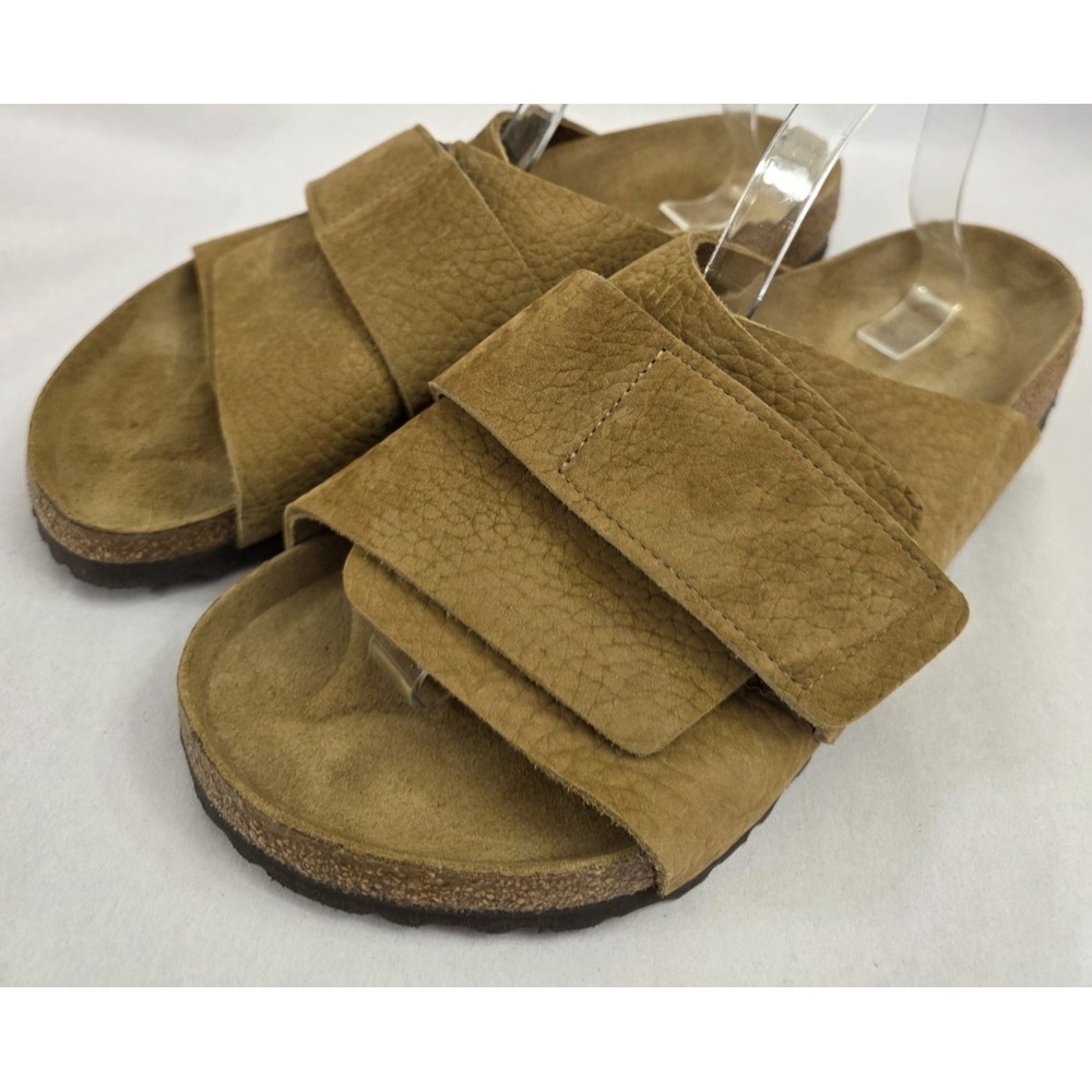 Birkenstock (Sz 11) Mens Kyoto Brown Mink Nubuck/Suede Leather